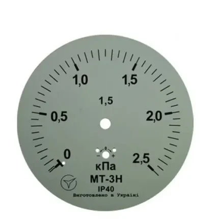 Напоромір МТ-3Н 2,5 кПа кл. 1,5 М20х1,5