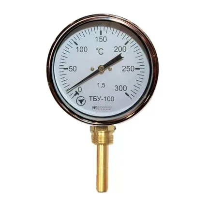 Термометр біметалічний радіальний ТБУ-100