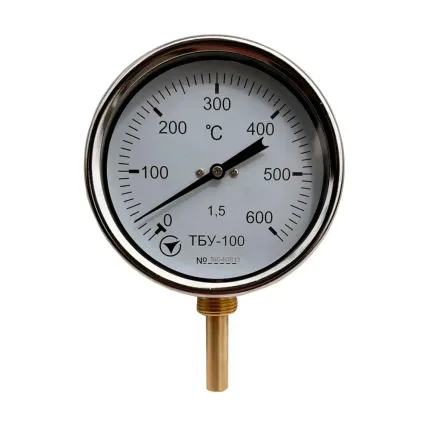 Термометр біметалічний радіальний ТБУ-100