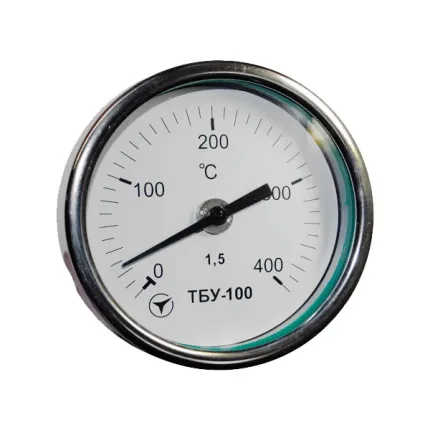 Термометр біметалічний осьовий ТБУ-100